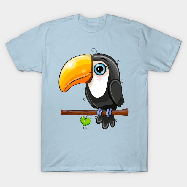 Cute Toucan T-Shirt by Reginast777